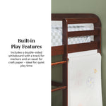 Adyn Contemporary Twin Loft Bunk Bed with Ladder Thumbnail