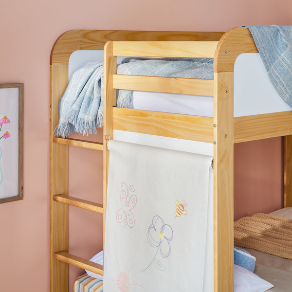 Adyn Contemporary Twin over Twin Bunk Bed