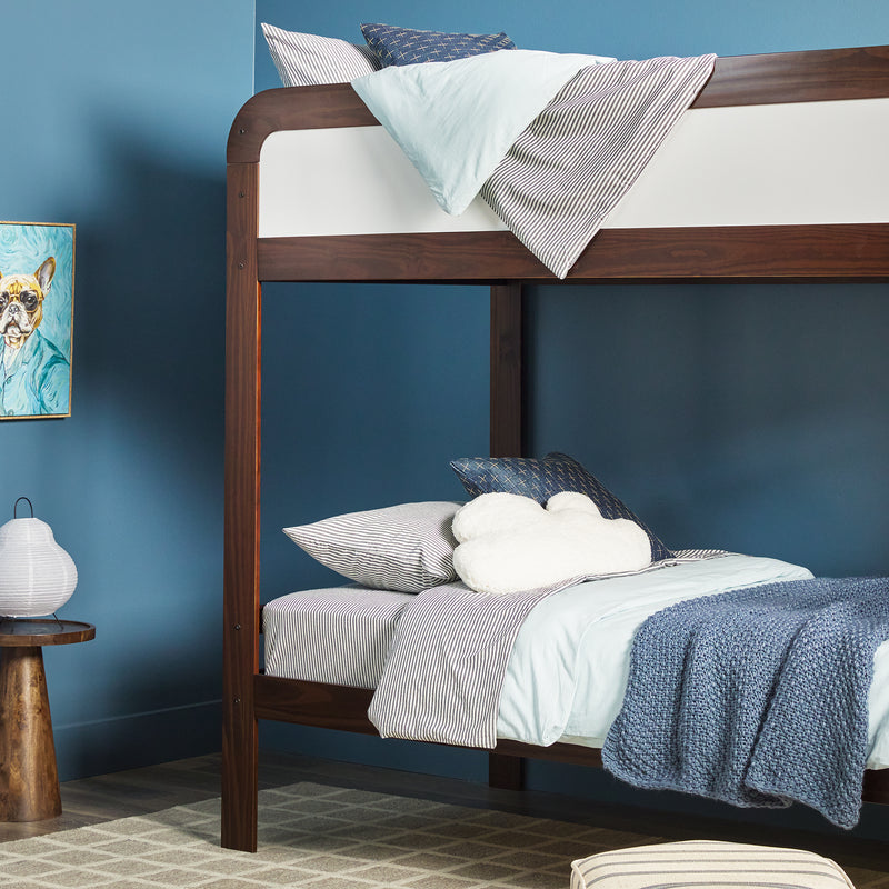 Adyn Contemporary Twin over Twin Bunk Bed