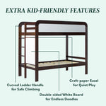 Adyn Contemporary Twin over Twin Bunk Bed Thumbnail