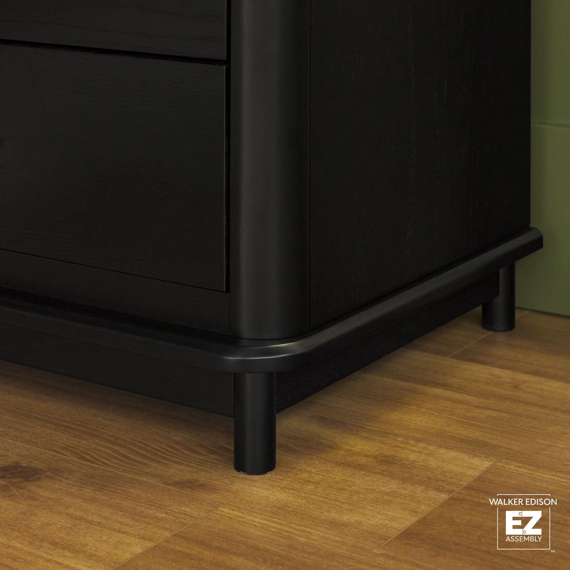 Annette Contemporary 3-Drawer Wood Dresser | Walker Edison