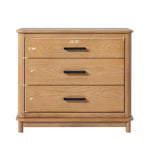 Annette Contemporary 3-Drawer Wood Nightstand Thumbnail