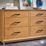 Annette Contemporary 6-Drawer Wood Dresser Thumbnail