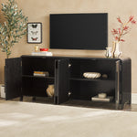 Chantelle Modern Curved Buffet Sideboard and TV Stand Thumbnail