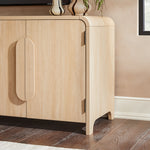 Chantelle Modern Curved Buffet Sideboard & TV Stand Thumbnail