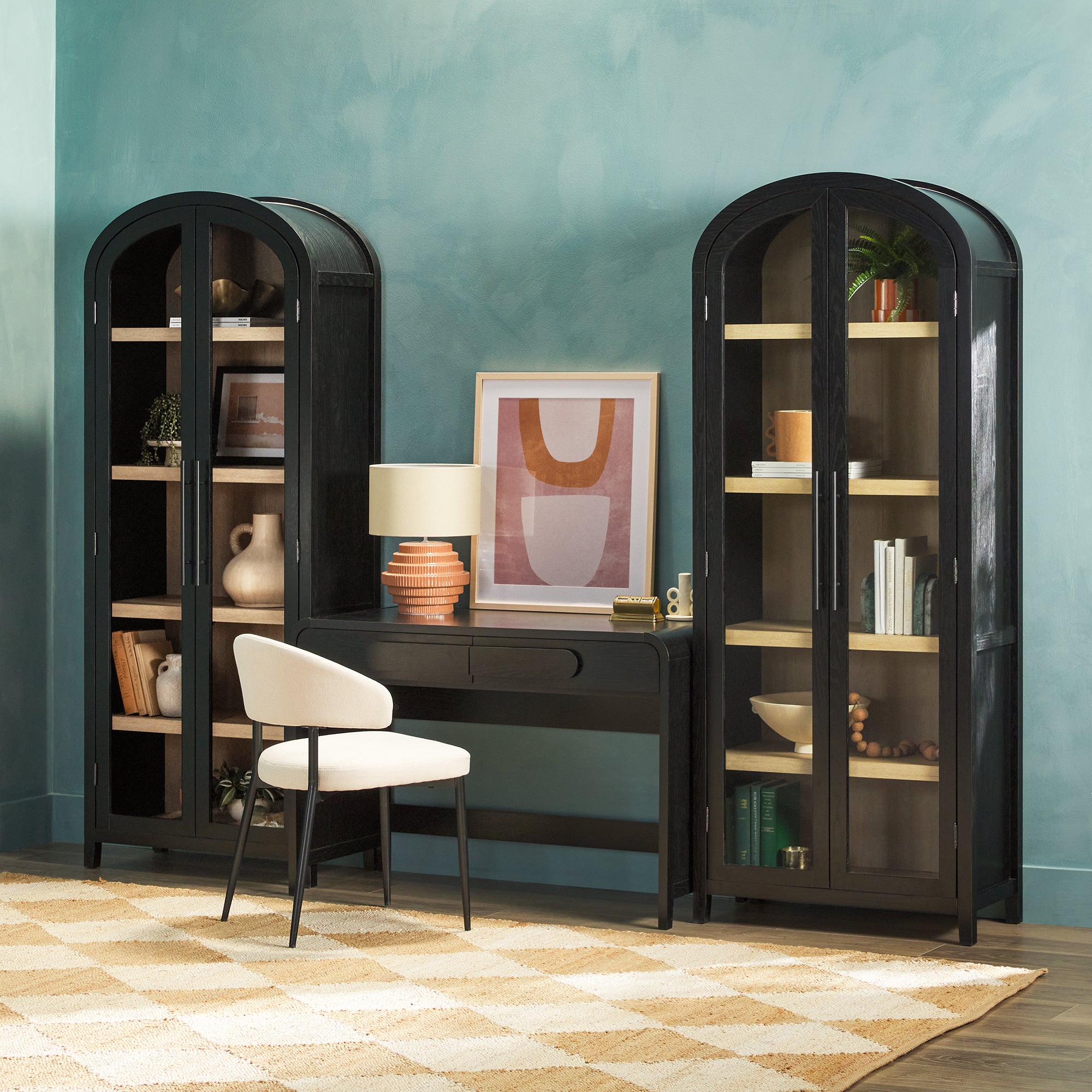 Walker Edison Chantelle Bookshelf - Thumbnail 2