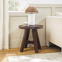 Colt Modern Farmhouse Easy Assembly 18" Side Table