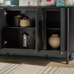 Ezra 70" Modern Curved TV Stand & Sideboard Buffet Thumbnail