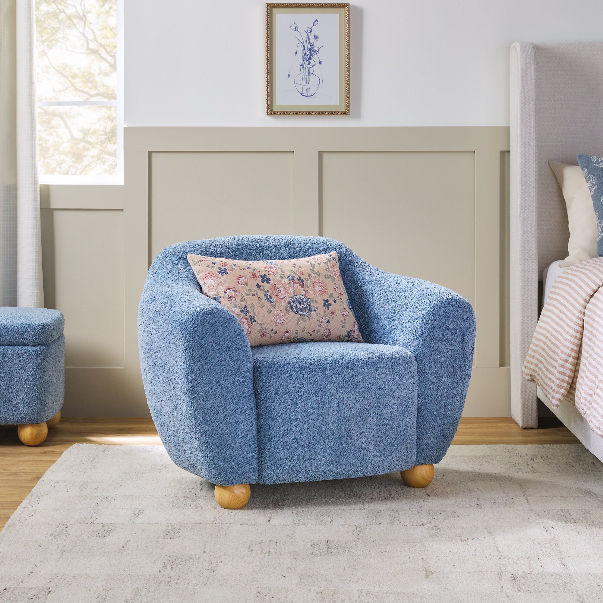 Walker Edison Linley Accent Chair