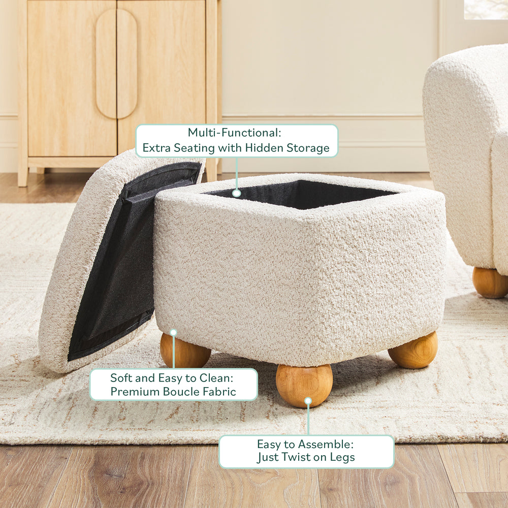 Oval Pouffe Footstool & Foot Rest | Perfect for Living Spaces – iStyle Mode | Footstool Foot Stool Footstool Low Stool Thicken Seat Oval Small W | 子ども用スツール | HMTE