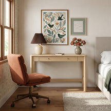 Penelope Modern Writing Desk with Storage