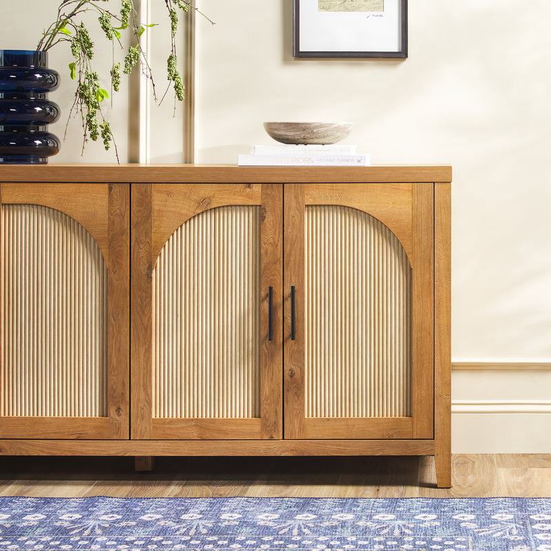 Sasha Modern Reeded Sideboard / TV Stand