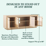 Sasha Modern Reeded Sideboard / TV Stand Thumbnail