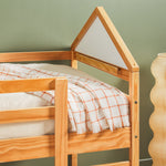 Skyler Contemporary Wood Low Loft Bunk Bed Thumbnail