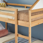 Skyler Contemporary Wood Twin over Twin Bunk Bed Thumbnail