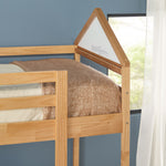 Skyler Contemporary Wood Twin over Twin Bunk Bed Thumbnail