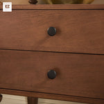 Traditional Vivienne Easy Assembly Solid Wood Nightstand Thumbnail