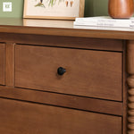 Traditional Vivienne 5-Drawer Easy Assembly Solid Wood Dresser Thumbnail