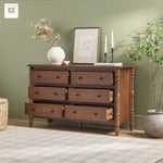 Traditional Vivienne 6-Drawer Easy Assembly Solid Wood Dresser Thumbnail