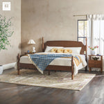 Traditional Vivienne Easy Assembly Solid Wood Bed Thumbnail