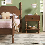 Traditional Vivienne Easy Assembly Solid Wood Bed Thumbnail