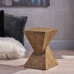 Walker Edison | Hourglass Modern Side Table Thumbnail