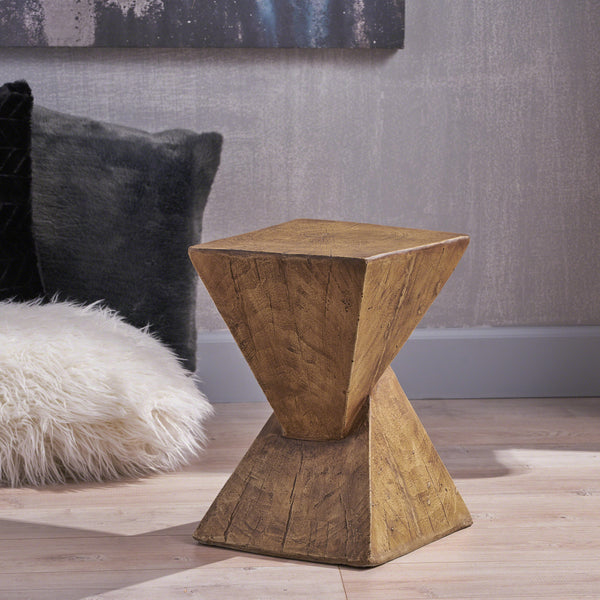 Walker Edison | Hourglass Modern Side Table