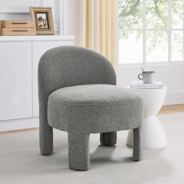 Walker Edison | Minimalist Plush Accent Chair