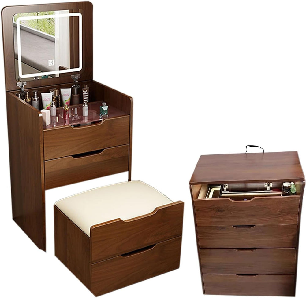 all in one multifunction modern dressing table Walker Edison