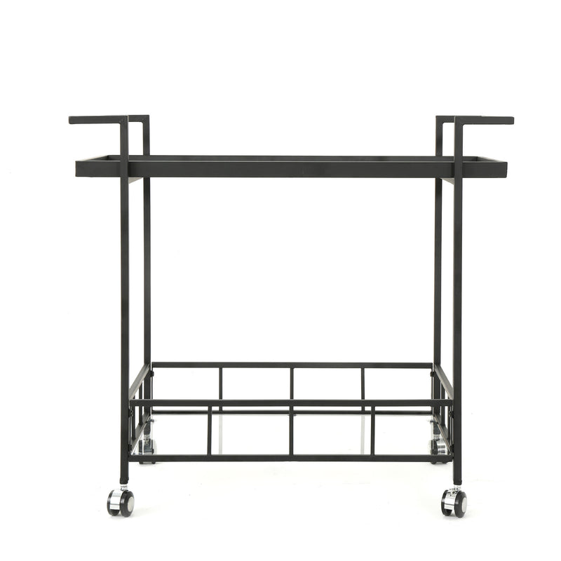 Walker Edison | Metal Sleek Bar Cart