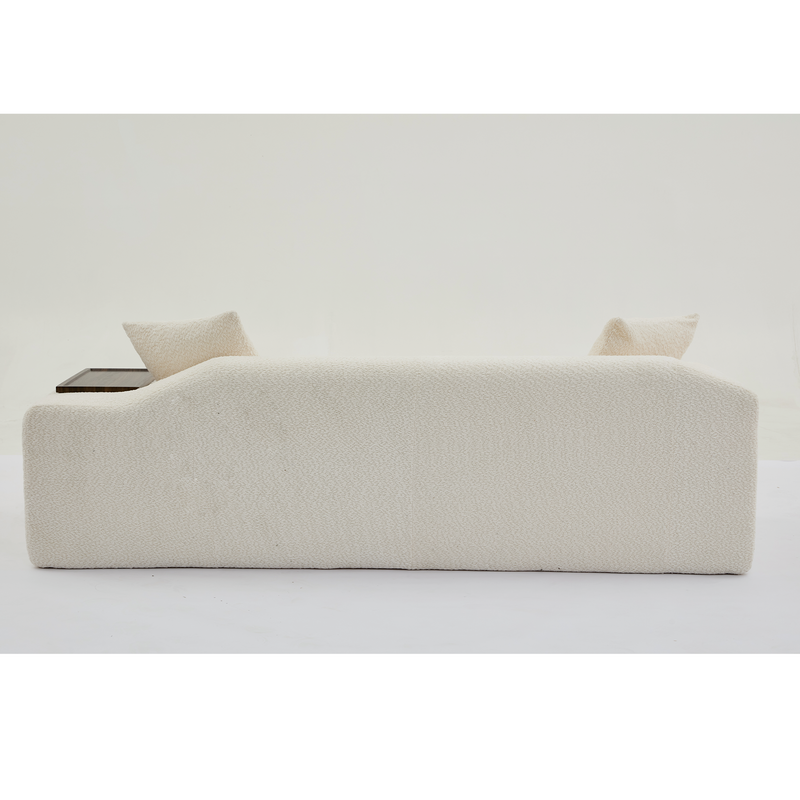 Walker Edison | Boucle Cloud Sofa Set