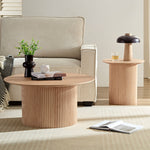 Walker Edison | Fluted Side Accent Table Thumbnail