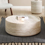 Walker Edison | Faux Marble Pattern Modern Coffee Table Thumbnail