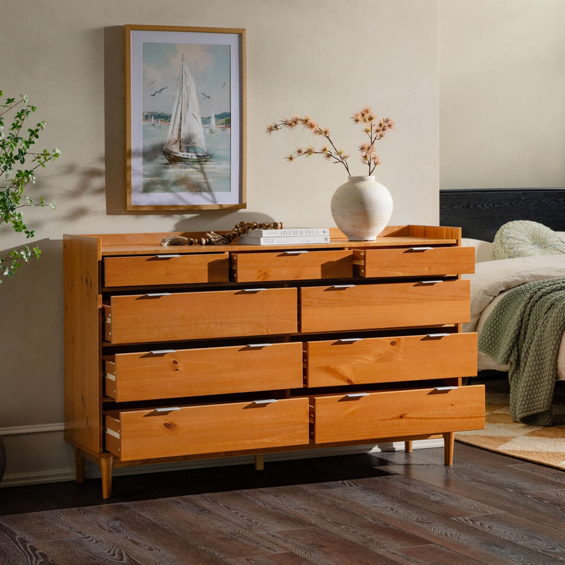 Lee Mid-Century Modern Wood Dresser – Walker Edison
