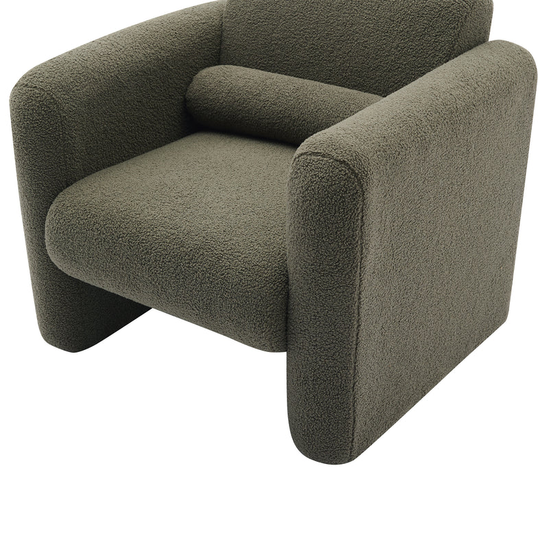 Walker Edison | Sherpa Modern Cloud Accent Chair