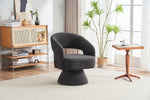 Walker Edison | Teddy Swivel Accent Chair Armchair Thumbnail