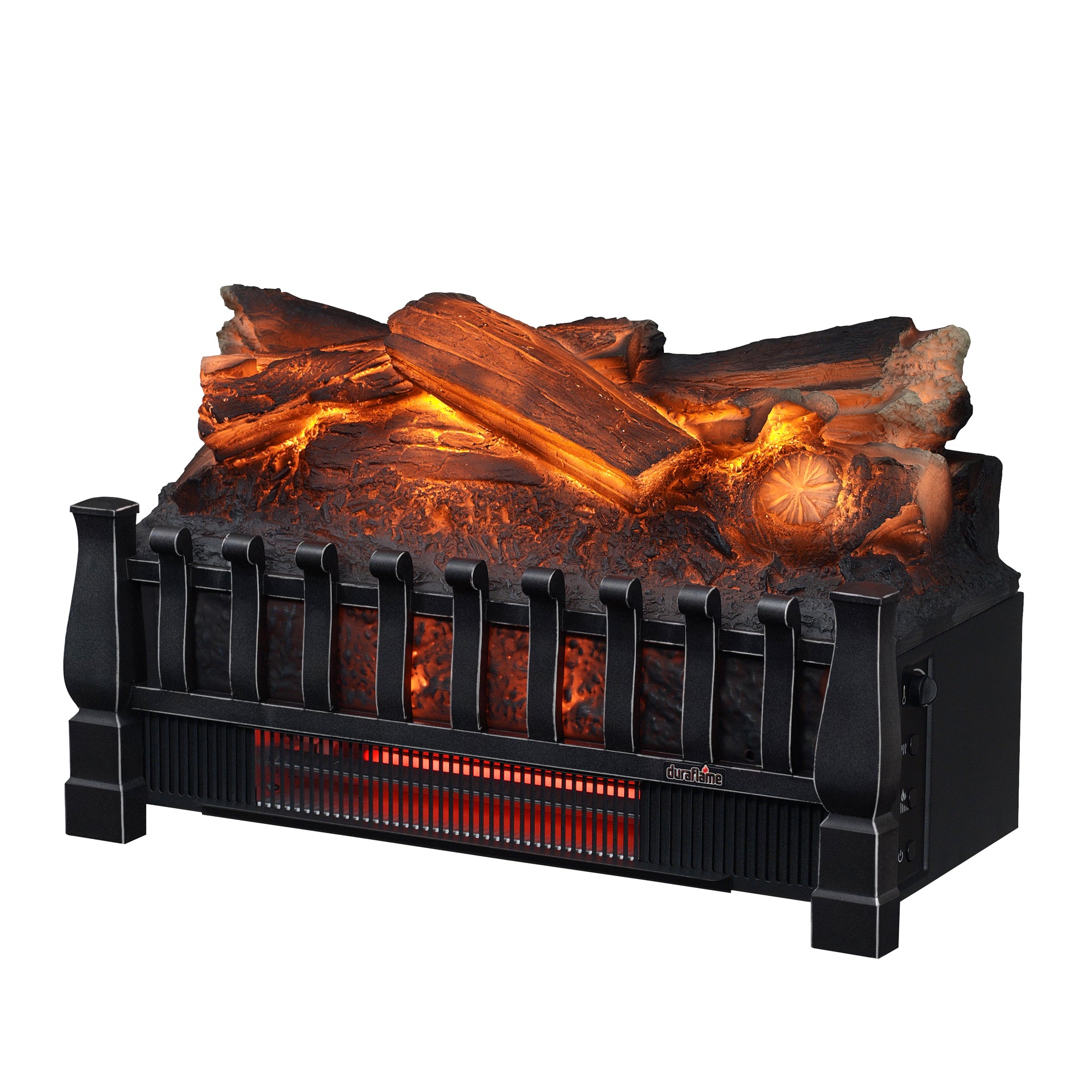 duraflame® Electric Infrared Log Set with Remote Control – Walker