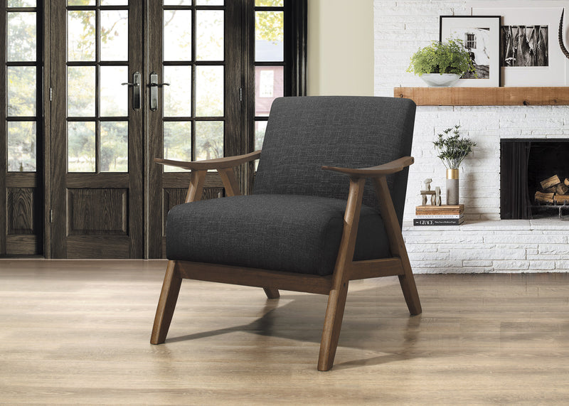 Walker Edison | Elevated Traditional Upholstered Accent Chair