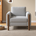 Walker Edison | Boucle Accent Chair Thumbnail