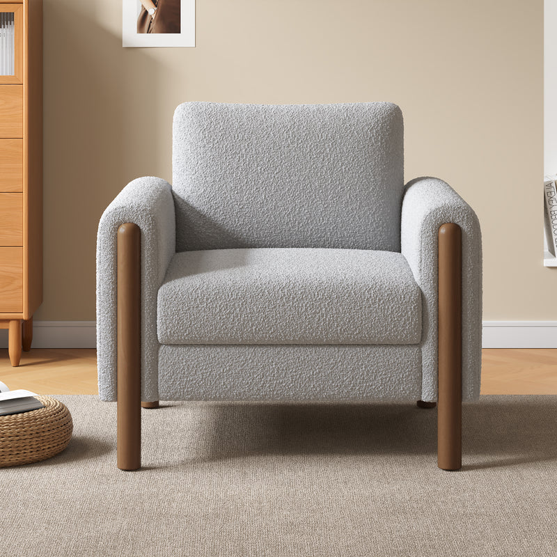 Walker Edison | Boucle Accent Chair