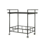 Walker Edison | Metal Sleek Bar Cart Thumbnail