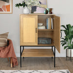 Walker Edison | Rattan Doors Storage Cabinet Thumbnail