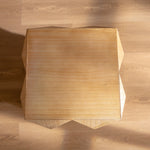 Walker Edison | Modern Embossed Pattern Side Table Thumbnail