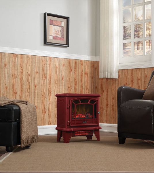duraflame® Electric Fireplace Stove Heater with Temperature Dial
