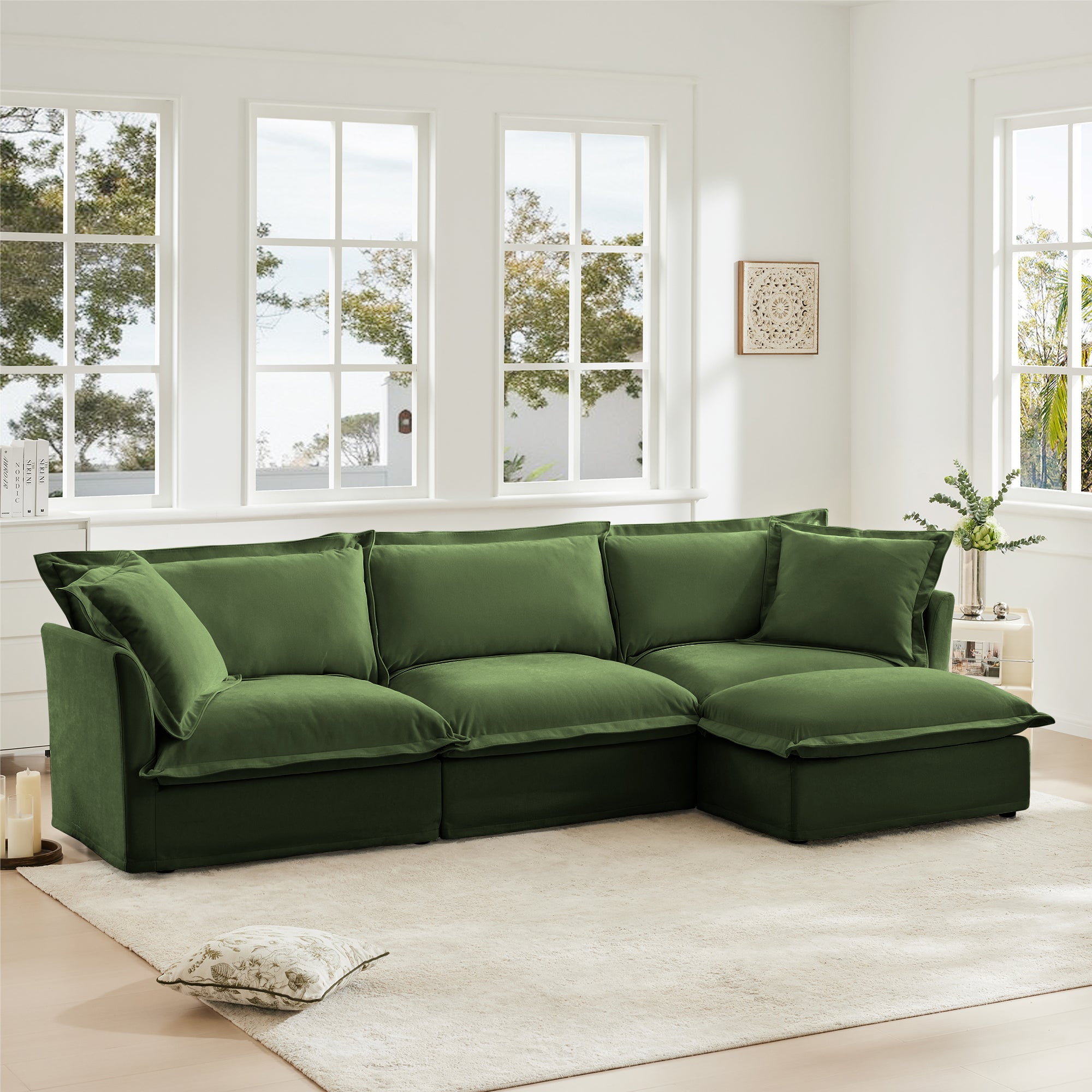 Walker Edison Sectional Sofa