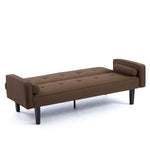 Walker Edison | Traditional Linen Convertible Sofa Bed Thumbnail