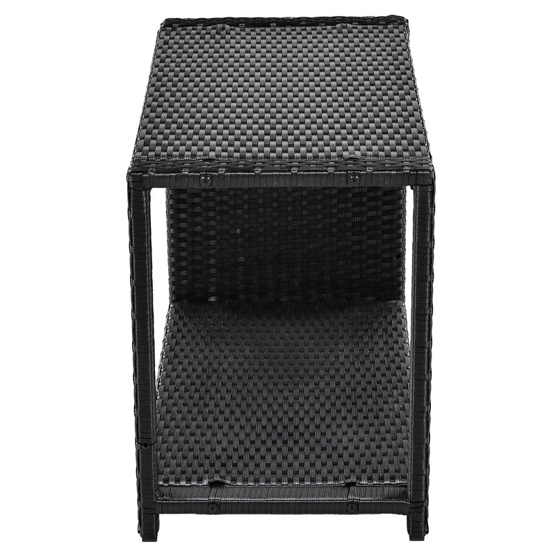 Walker Edison | Outdoor Wicker Spa Surround Frame