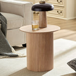 Walker Edison | Fluted Side Accent Table Thumbnail