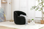 Walker Edison | Teddy Swivel Barrel Accent Chair Thumbnail