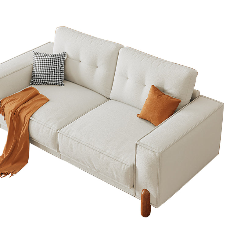 Walker Edison | Modern Teddy Tufted Loveseat Couch